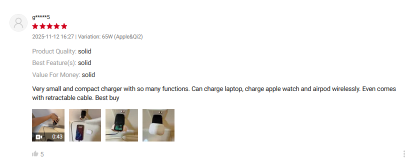 Customer Review Photo