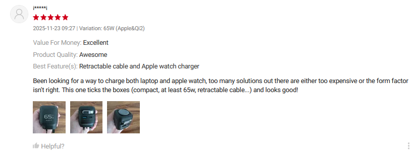 Customer Review Photo